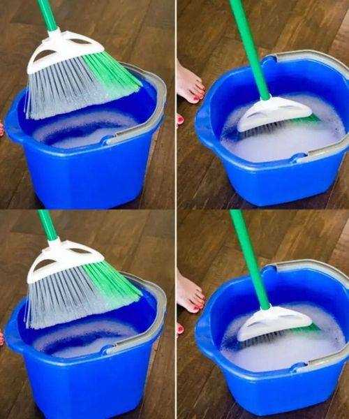 Why put salt on the mop before cleaning the floor? The magic trick that makes life easier