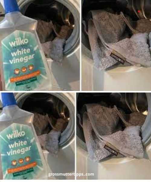 Vinegar is the trick for softer towels, whiter whites, and better-smelling clothes