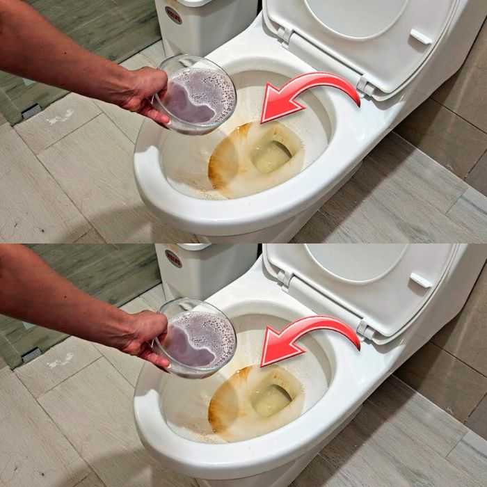 Goodbye yellow streaks on the toilet bowl, detergents don’t solve anything: only this way will the problem be eliminated