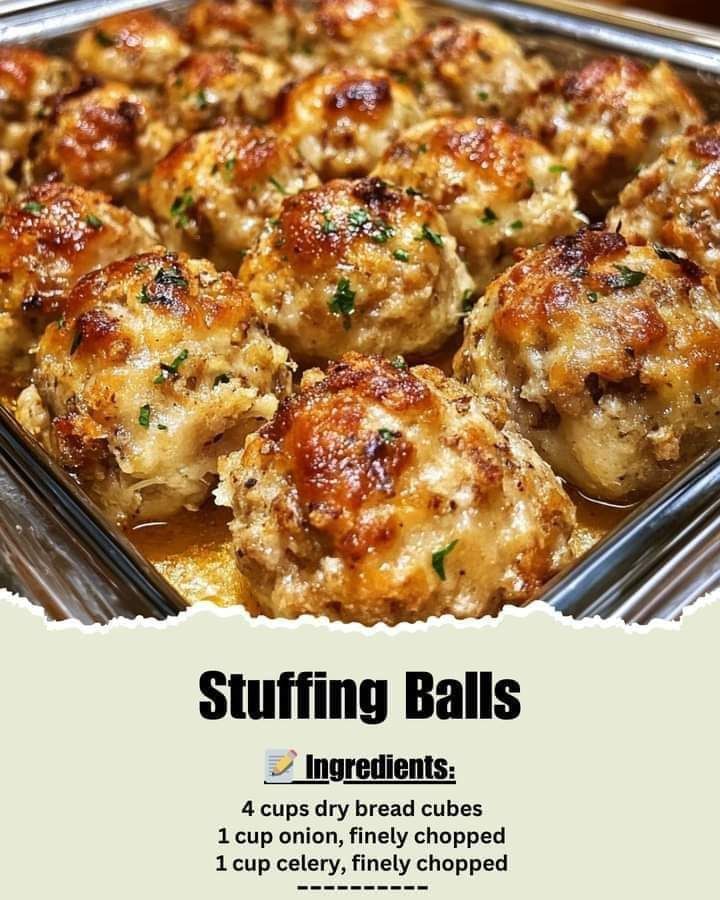 Savory Stuffing Balls