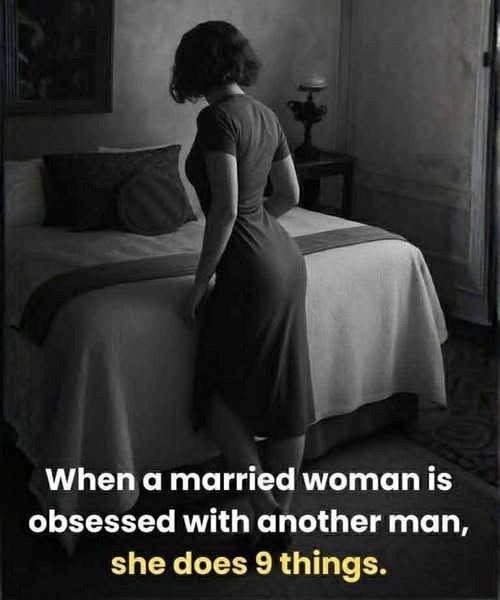 When a married woman is attracted to another man, she does these 9 things
