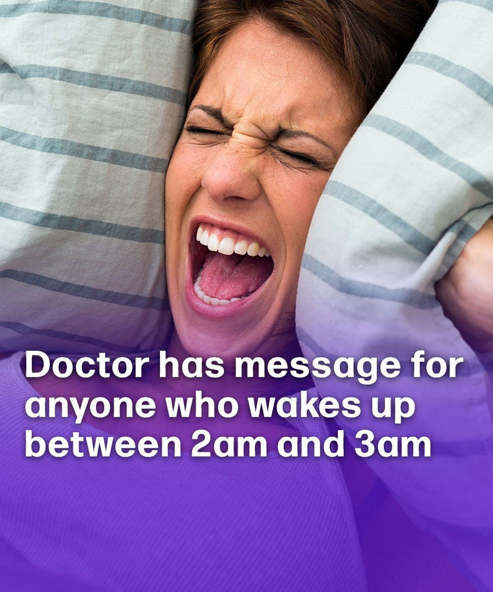 Doctor has message for anyone who wakes up between 2am and 3am
